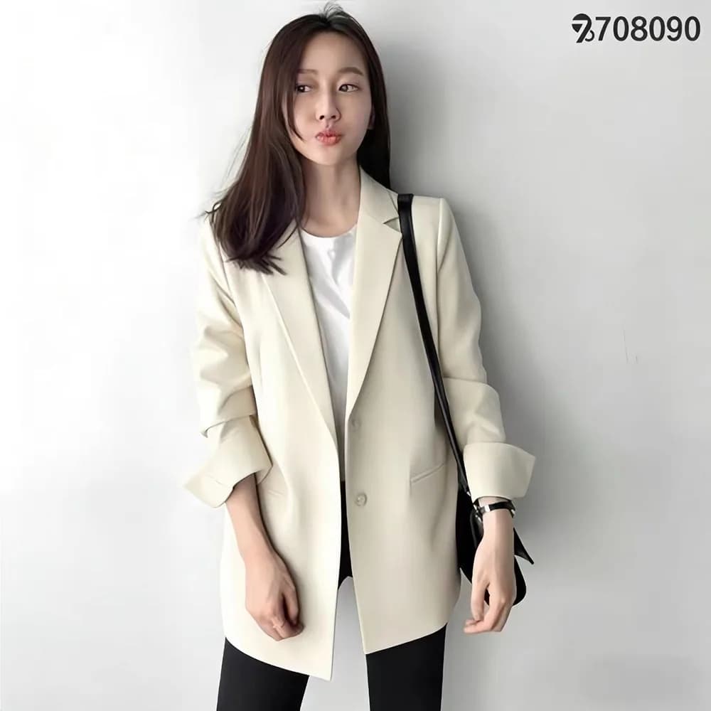 708090 여성 면접복장 캐주얼 정장 상의