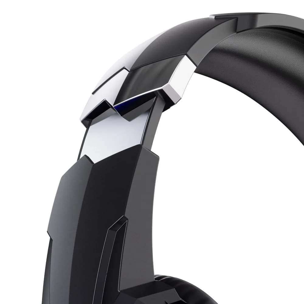 OMIIYA 가상 7.1채널 3D 사운드 아이스 블루 LED 노이즈 캔슬링 마이크 USB 게이밍 헤드셋