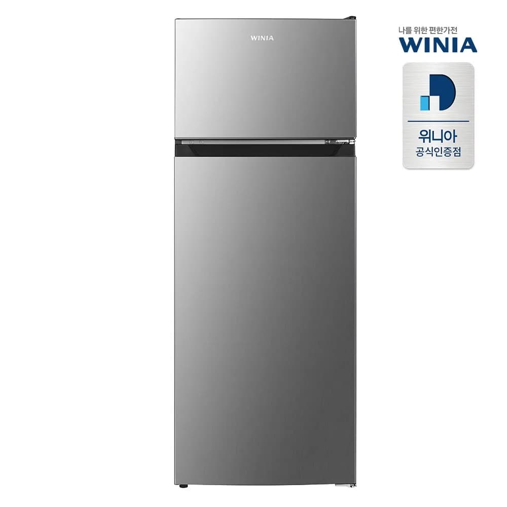 위니아 일반형 냉장고 205리터 RBA120SS1MT9냉장 냉동 분리형