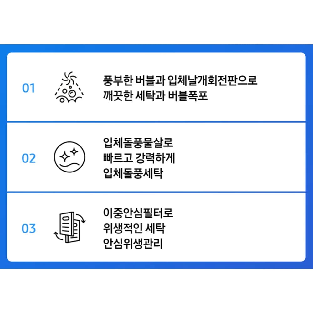삼성전자 그랑데 통버블 세탁기 10kg 방문설치