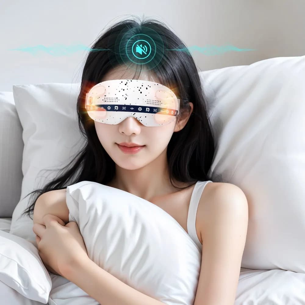 릴렉스파 무선 온열 눈마사지기 헤드 안마기
