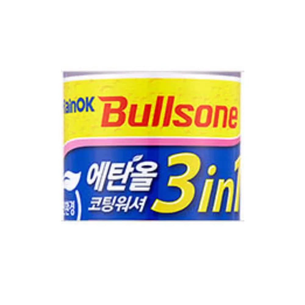 불스원 Rain OK 에탄올 3in1 발수코팅 워셔액, 1.8L, 3개