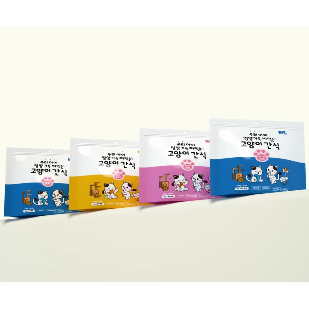 펫리서치 짜먹는 고양이 간식 츄
