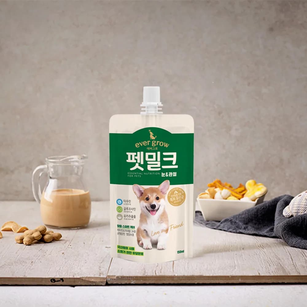 에버그로 강아지 펫밀크