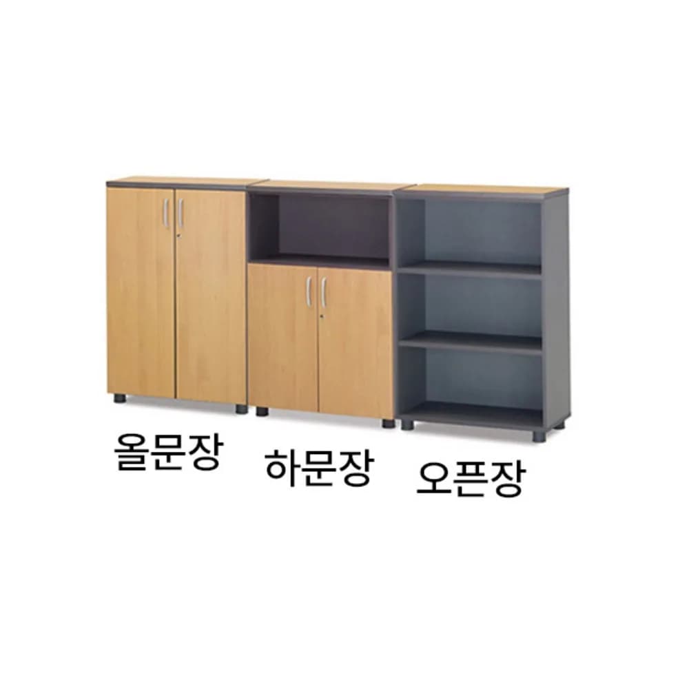 가구컴퍼스 사무실 사무용 3단 책장 높은수납장 서재 캐비닛 SF TR 멜론