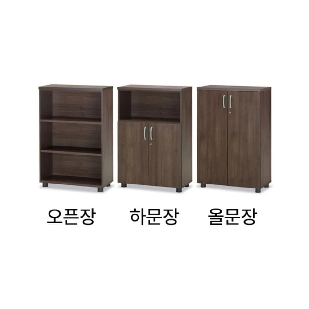가구컴퍼스 사무실 사무용 3단 책장 높은수납장 서재 캐비닛 SF TR 멜론