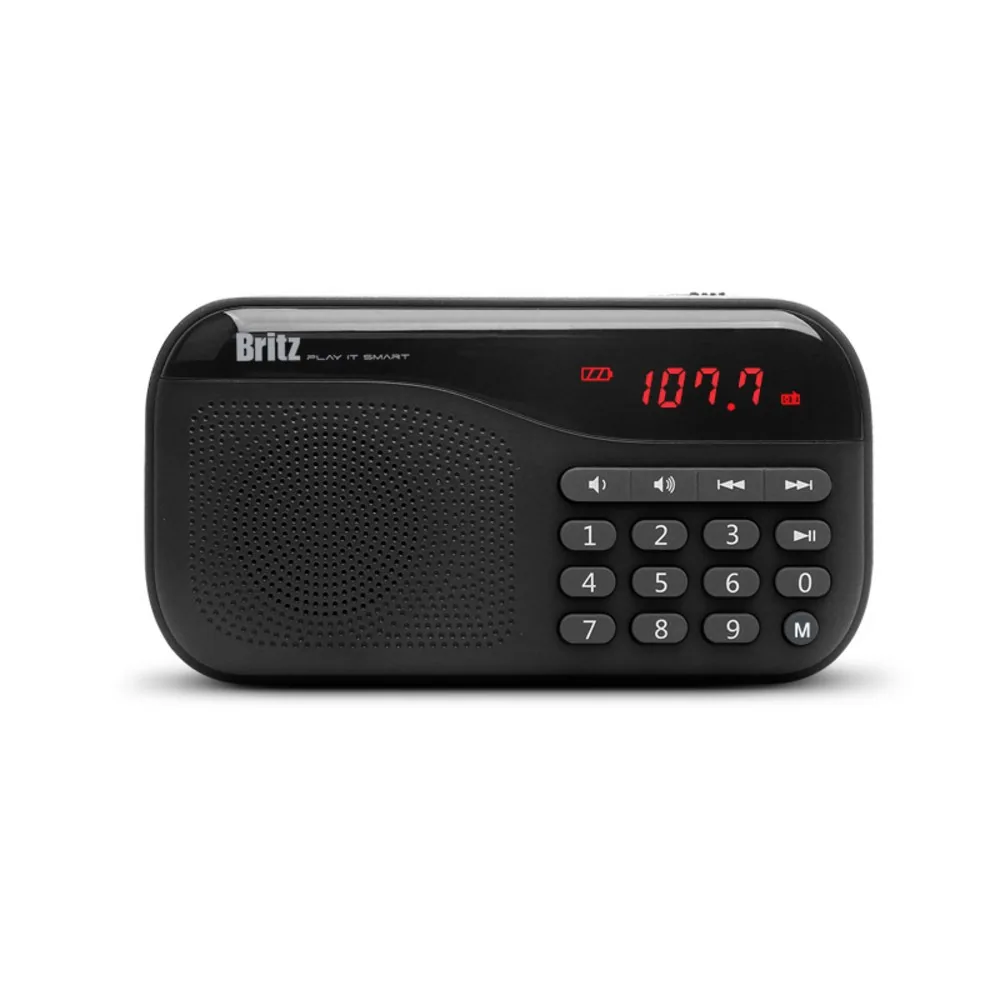 브리츠 휴대용 MP3 블루투스 스피커 효도 라디오