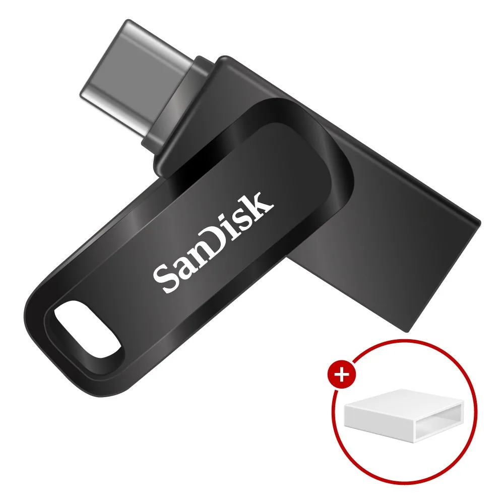 샌디스크 Ultra Dual Drive Go Type C 울트라 듀얼 드라이브 고 USB 3.0 SDDDC3 + USB 보호캡 패키지