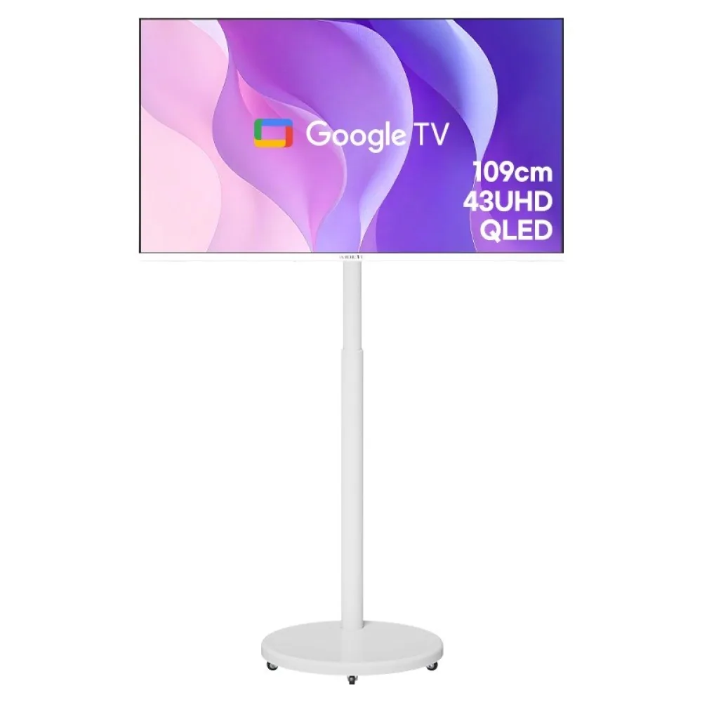 와이드뷰 4K UHD QLED 스마트 TV + 와이드무빙뷰 삼탠바이미 V3 세트