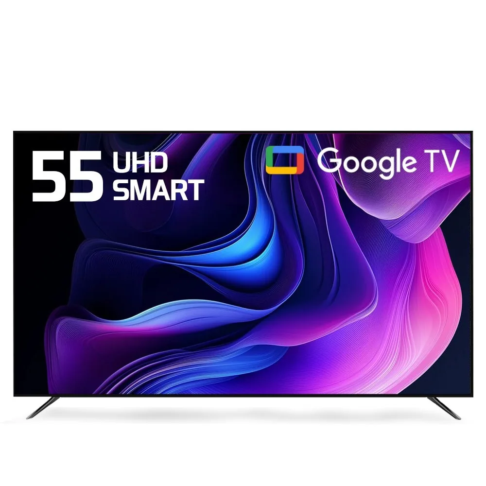 티브이지 구글 4K UHD 스마트TV 제로베젤 에너지효율1등급