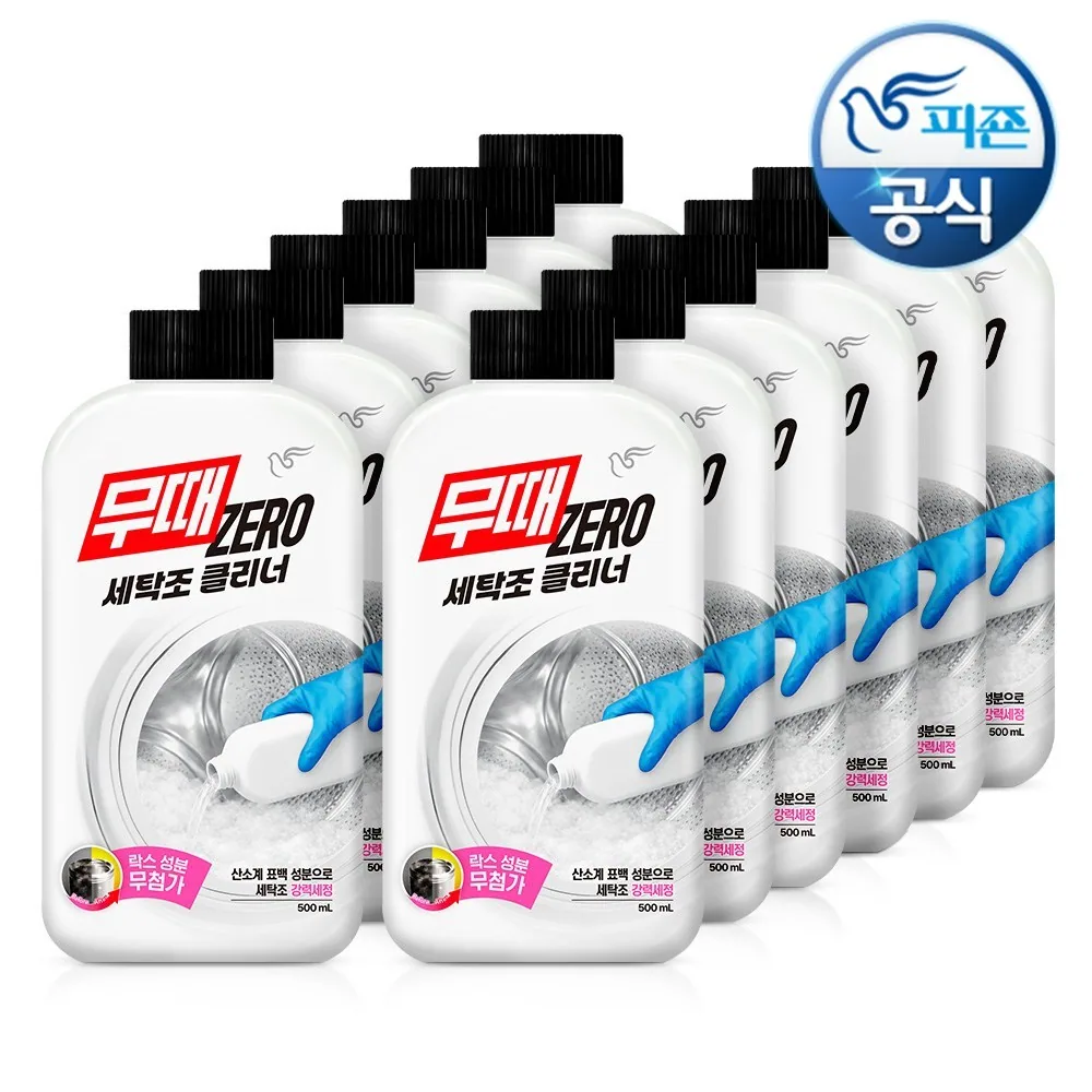 무균무때 세탁조클리너, 500ml, 12개