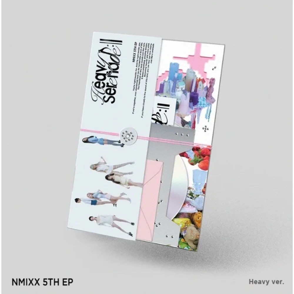 엔믹스 NMIXX 앨범 Heavy Serenade 헤비세레나데 포토북 Heavy Ver (화이트)